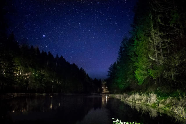 CCA Night Lake